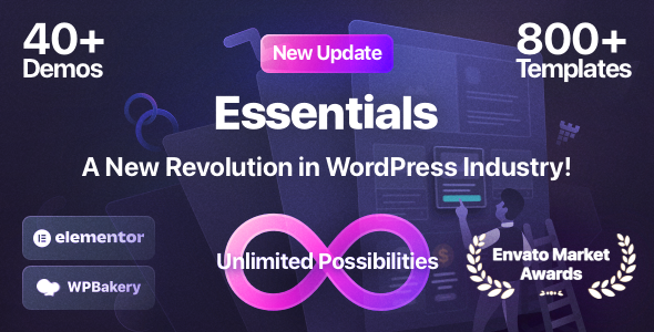 Essentials Multipurpose WordPress Theme for agencies