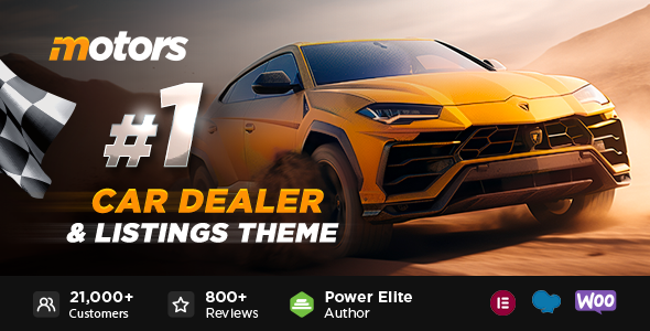 Motors v5.6.63 – Car Dealer, Rental & Listing WordPress theme