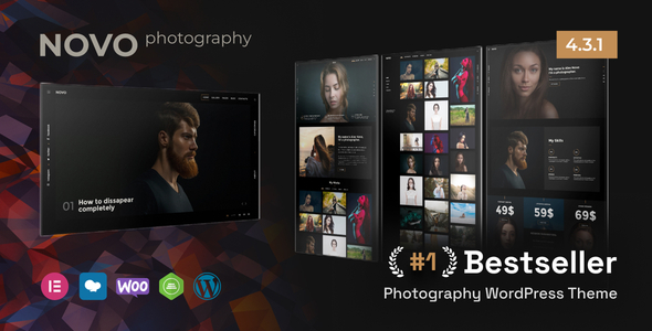 Novo v4.3.1 – Photography WordPress Theme