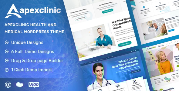 ApexClinic v1.5.1 – Health & Medical Theme