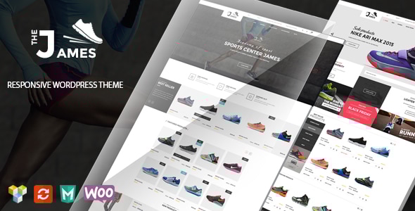 James v1.5.8 – Responsive WooCommerce Shoes Theme