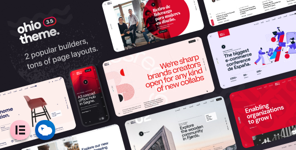Ohio v3.5.4 – Creative Portfolio & Agency WordPress Theme