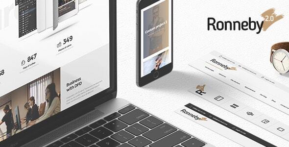 Ronneby High-Performance WordPress Theme for Browsers