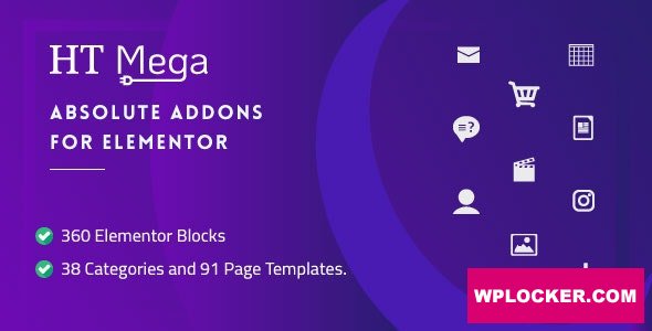 HT Mega Pro v2.0.7 – Absolute Addons for Elementor Page Builder