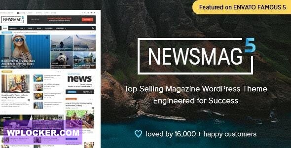 Newsmag v5.4.3.2 – News Magazine Newspaper