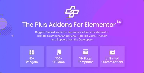 The Plus v6.2.7 – Addon for Elementor Page Builder WordPress Plugin