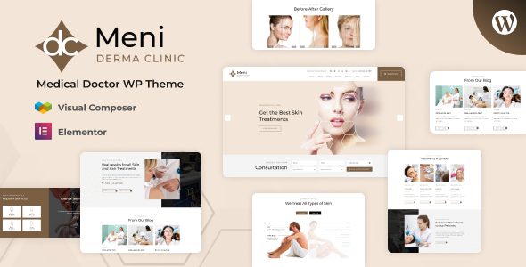 Meni v3.3 – Medical WordPress Theme