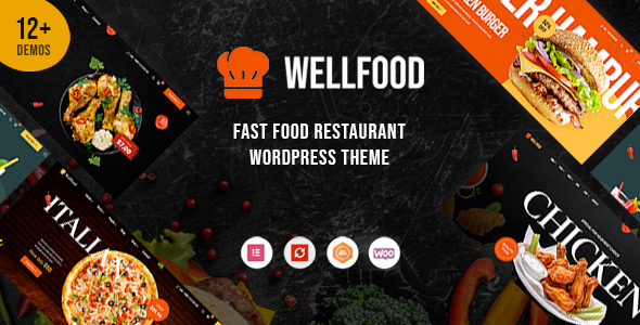 Wellfood Fast Food Restaurant WordPress Theme