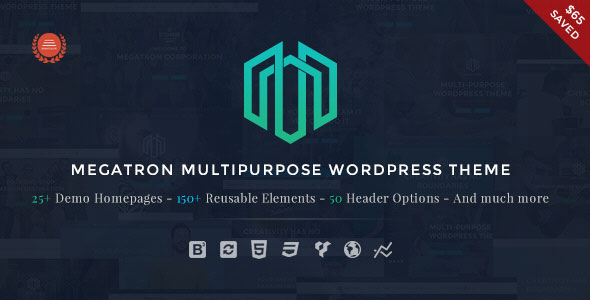 Megatron v4.4 – Multipurpose WordPress Theme
