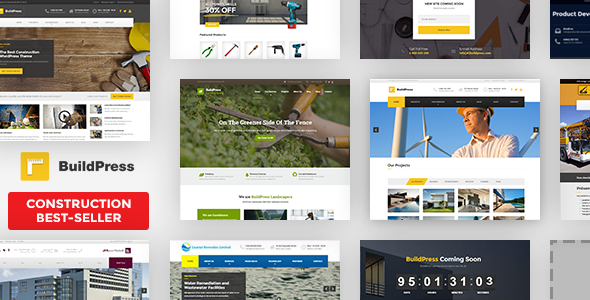BuildPress v5.9.0 – Construction WordPress Theme