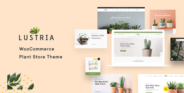 Lustria v4.5 – Plant Store WordPress Theme
