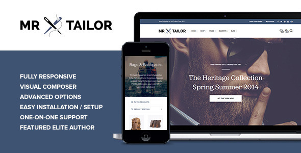 Mr. Tailor v6.7 – Responsive WooCommerce Theme Online Stores